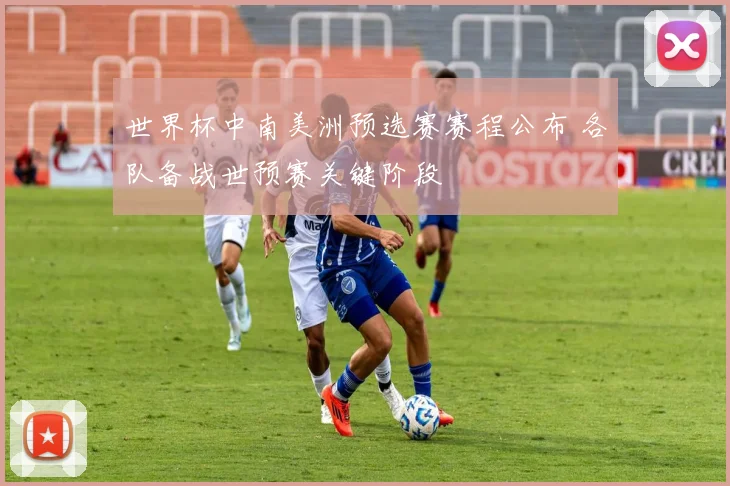 世界杯中南美洲预选赛赛程公布 各队备战世预赛关键阶段